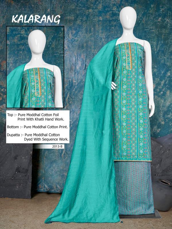 Bipson Kalarang 2013 New Designer Dress Material Collection